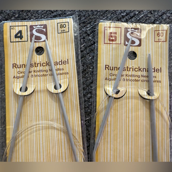 Clover Circular Knitting Needles Lot 5 New NIP Japanese Brand Sizes 2 4 5 6 8 - Picture 6 of 6